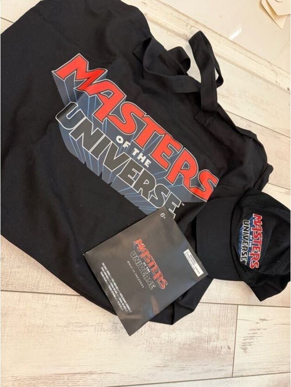 Masters of the Universe 2026 Movie Promo Tote Hat Sword